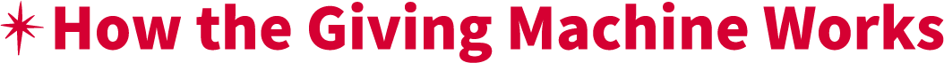 about-subtitle-how-eng@2x *How the Giving Machine Works